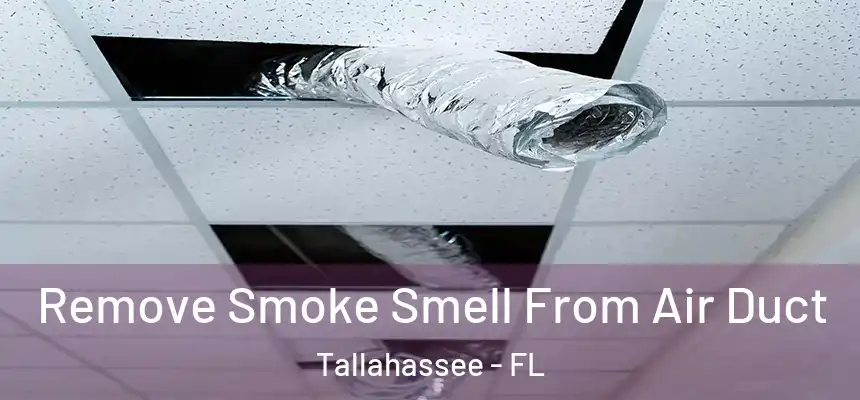Remove Smoke Smell From Air Duct Tallahassee - FL